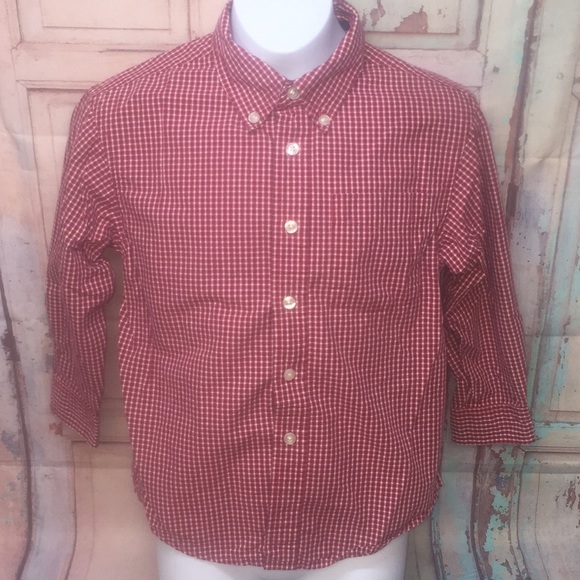 SALE ππ GAP Boys Button Down Long Sleeve Shirt - Picture 2 of 5